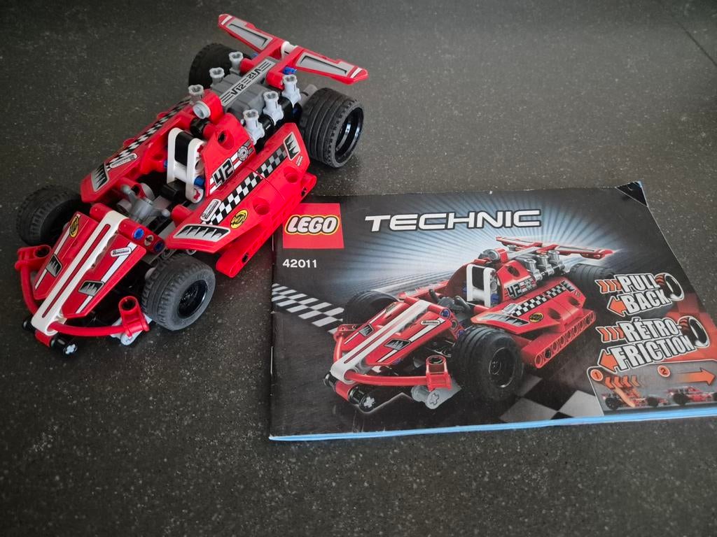 Lego Technic 42011 Race Car, Ophalen of Verzenden, Gebruikt, Technic