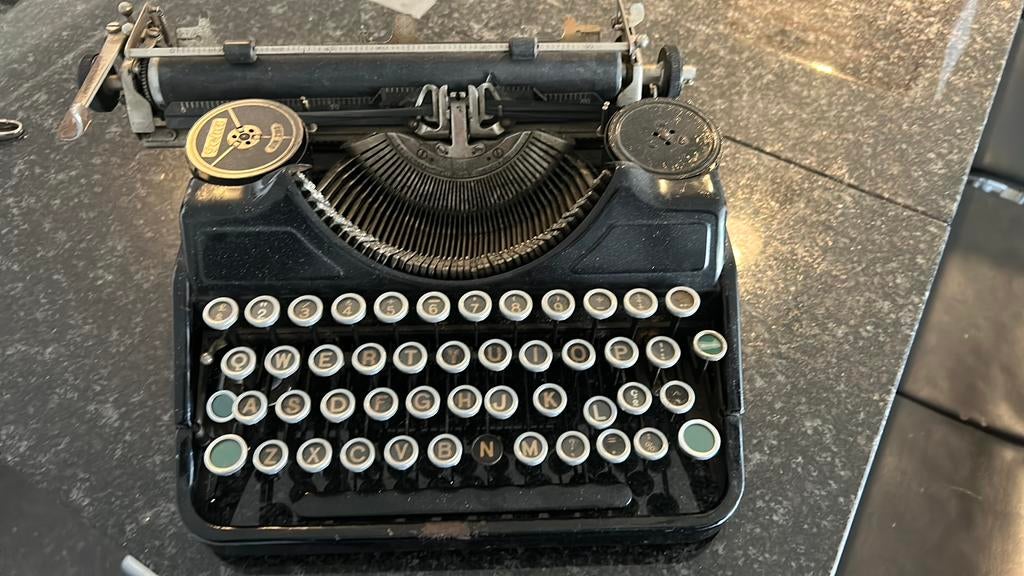 Typemachine J. de Boer, Ophalen, Gebruikt