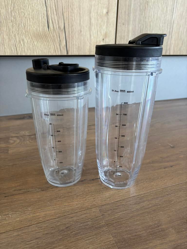 Smoothie bekers voor Ninja blender, Witgoed en Apparatuur, Blenders, Gebruikt, Blender-accessoire, Ophalen