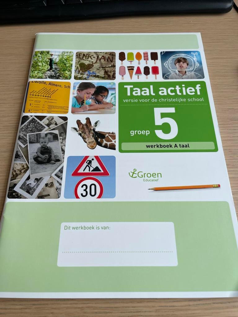 NIEUW Taal actief groep 5 werkboek A taal - Groen Educatief, Boeken, Ophalen of Verzenden, Nieuw, Overige niveaus, Nederlands