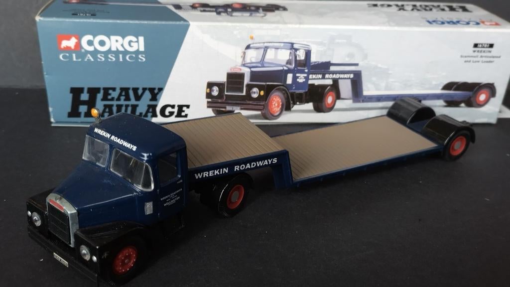 Scammel articulated Wrekin Roadways 1:50 Corgi Pol, Corgi@corgi.co.uk, Corgi Classics Ltd, Nieuw, Corgi