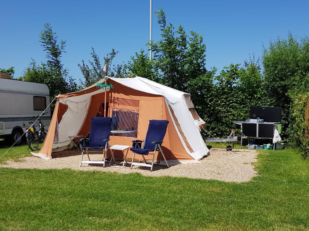 Aart Kok Zambezi Original Cross Road, bouwjaar 2013, Caravans en Kamperen, Vouwwagens, Ophalen, Aart Kok, Meerkleurig, Aanwezig