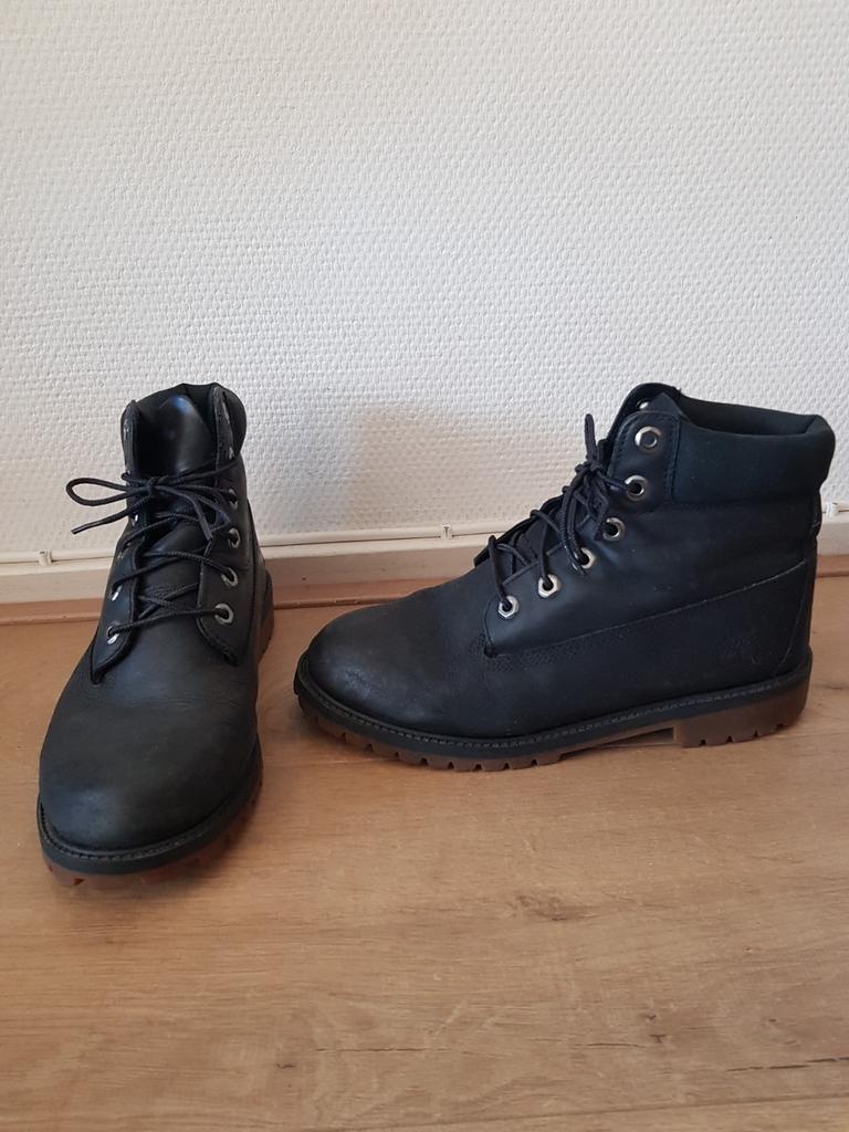 Timberland schoenen 41 zwart leder, Kleding | Dames, Schoenen, Schoenen met lage hakken, Zwart, Ophalen of Verzenden, Timberland