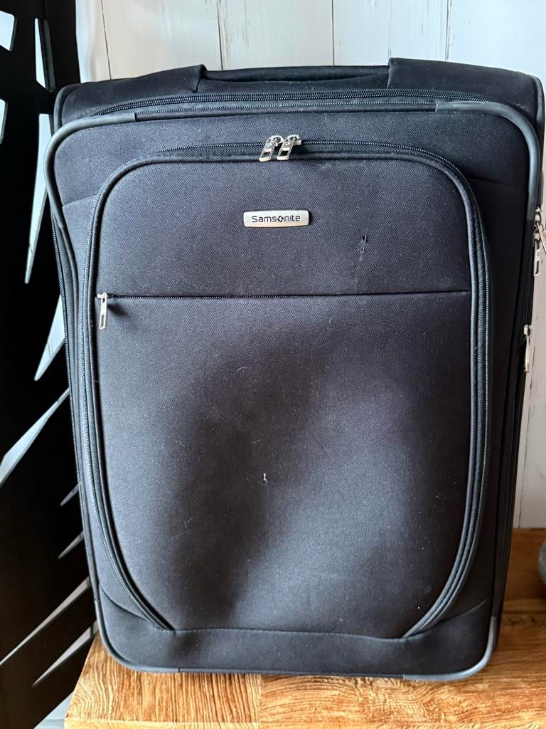 Samsonite koffer 66cm, Gebruikt, Slot, Zacht kunststof, 35 tot 45 cm