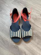 Blauw gestreepte sleehak van Tommy Hilfiger, Schoenen met lage hakken, Blauw, Nieuw, Ophalen of Verzenden