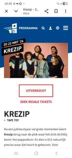 Krezip 013 22 maart, Drie personen of meer, Maart