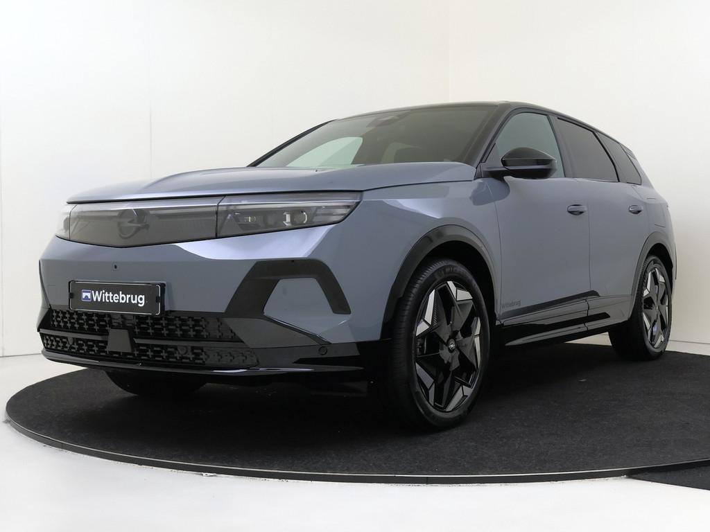 Opel Grandland Electric Ultimate AWD 73 kWh 327pk | Leder |, Auto's, Opel, Verwarming stoelen achter, Gebruikt, Leder, 328 pk