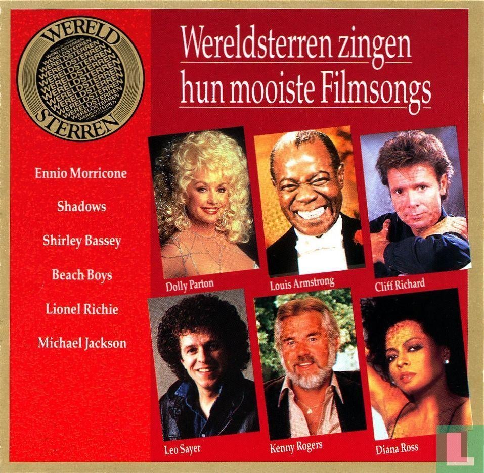 Wereldsterren - Zingen Hun Mooiste Filmsongs  Originele CD., Ophalen of Verzenden, Nieuw in verpakking, Pop