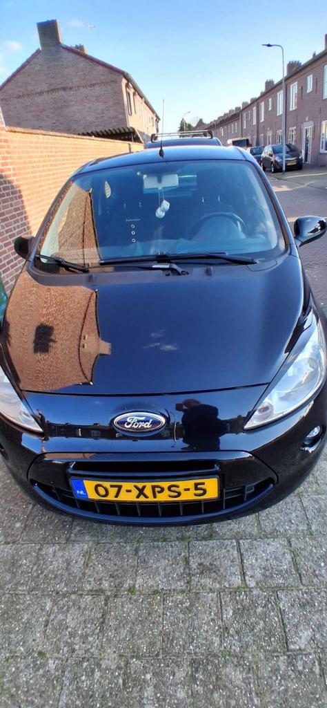 Ford Ka 1.2 sport uitv.  2012 Zwart St Velgen   weinig km, Auto's, Voorwielaandrijving, 1242 cc, 4 cilinders, 4 stoelen
