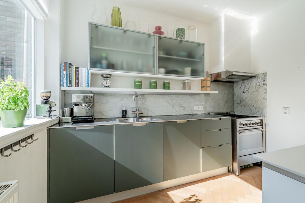 Moderne keuken met of zonder apparatuur, Huis en Inrichting, Keuken | Complete keukens, Ophalen, Gebruikt, Enkelwandige keuken