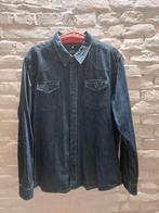 Refill spijkerblouse XXL, Kleding | Heren, Overhemden, Refill, Zo goed als nieuw, Overige halswijdtes, Verzenden