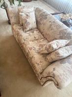 Complete 4-delige bankstel met bloemmotief, Ophalen, Gebruikt, Stof