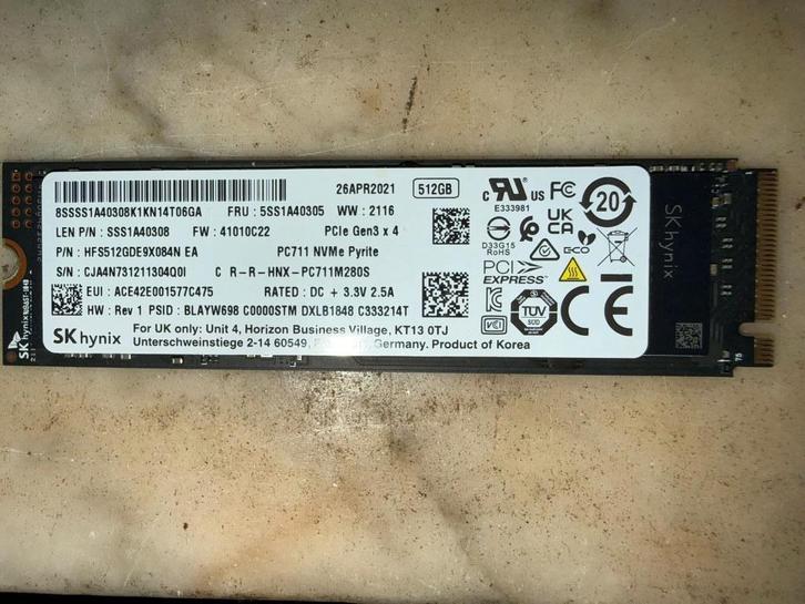 240GB mSATA / 512GB M.2 80mm 3.0 x4 / 1TB NVMe / RAM SO-DIMM, Computers en Software, Harde schijven, Nieuw, Laptop, Intern, SSD