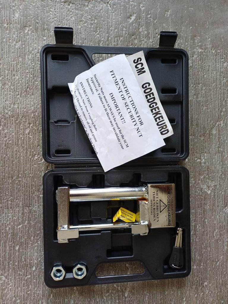 Milenco disselslot voor Hobby caravan, Caravans en Kamperen, Ophalen