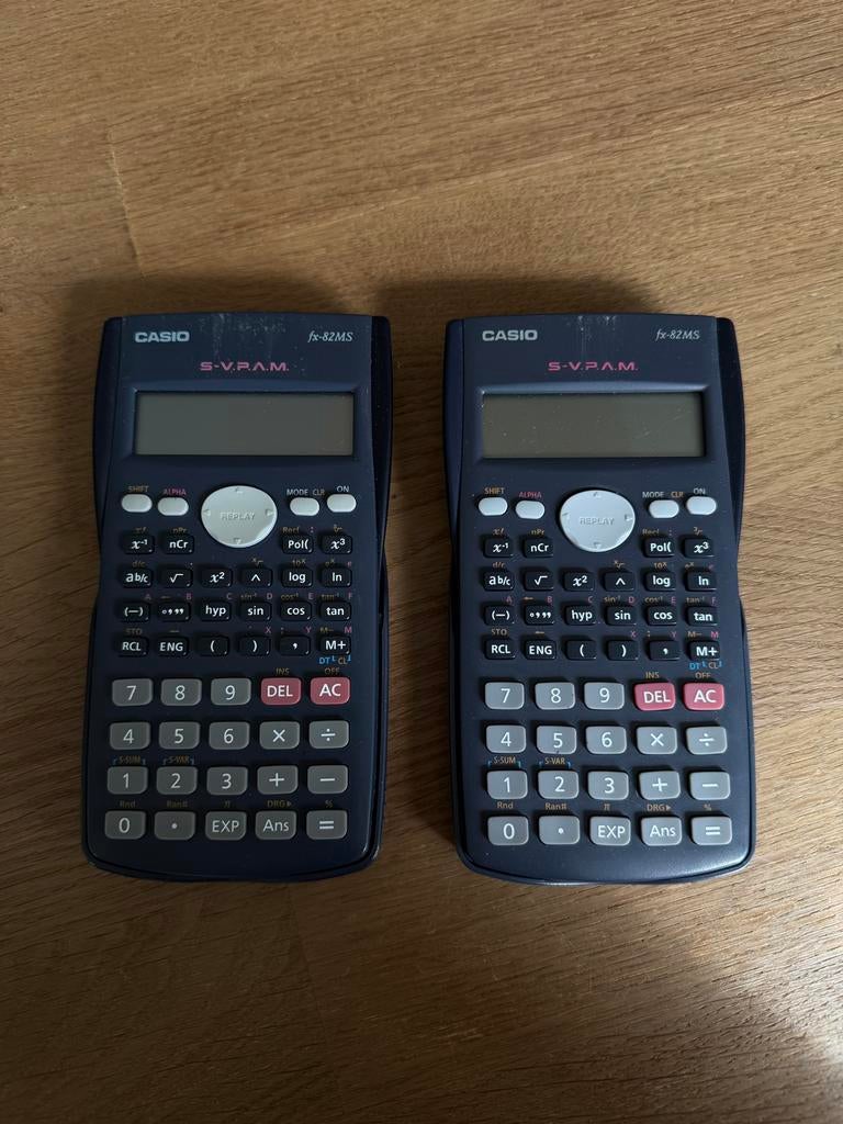 Casio fx-82 MS rekenmachine, Ophalen of Verzenden, Zo goed als nieuw