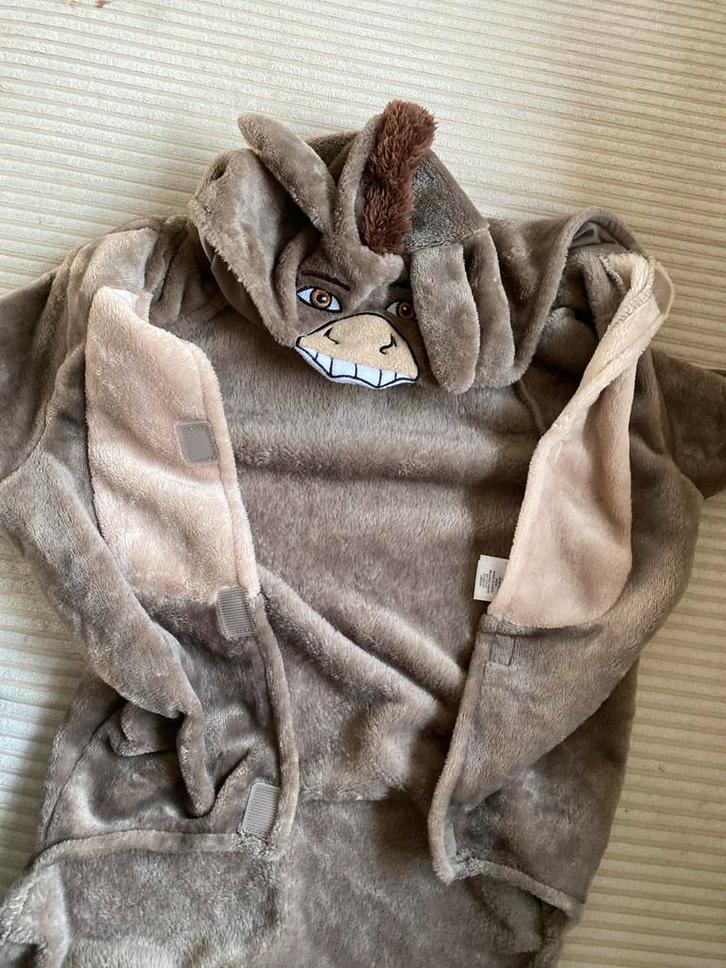 Hond Shrek Ezel Onesie - Maat L - Primark, Kleding | Dames, Carnavalskleding en Feestkleding, Zo goed als nieuw, Kleding, Carnaval