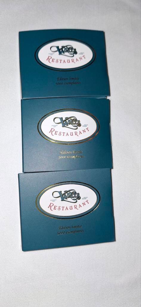 Walt's Restaurant Limited Edition Disney Pins Set, Verzamelen, Ophalen of Verzenden, Overige figuren, Nieuw, Overige typen