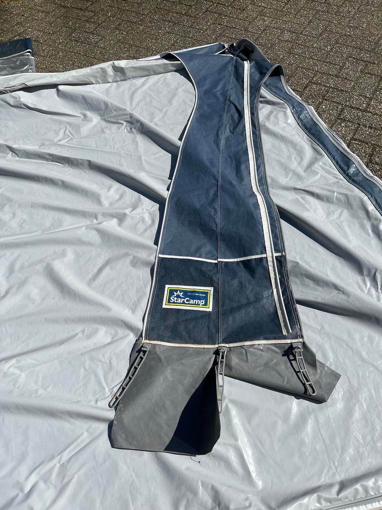 Voortent en zijkant van Savona voor caravan, Ophalen of Verzenden, Gebruikt, PVC, Starcamp