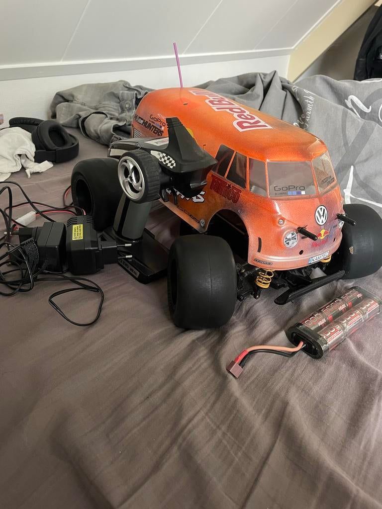 RC auto Red Bull, Elektro, Gebruikt, Ophalen of Verzenden, Schaal 1:10