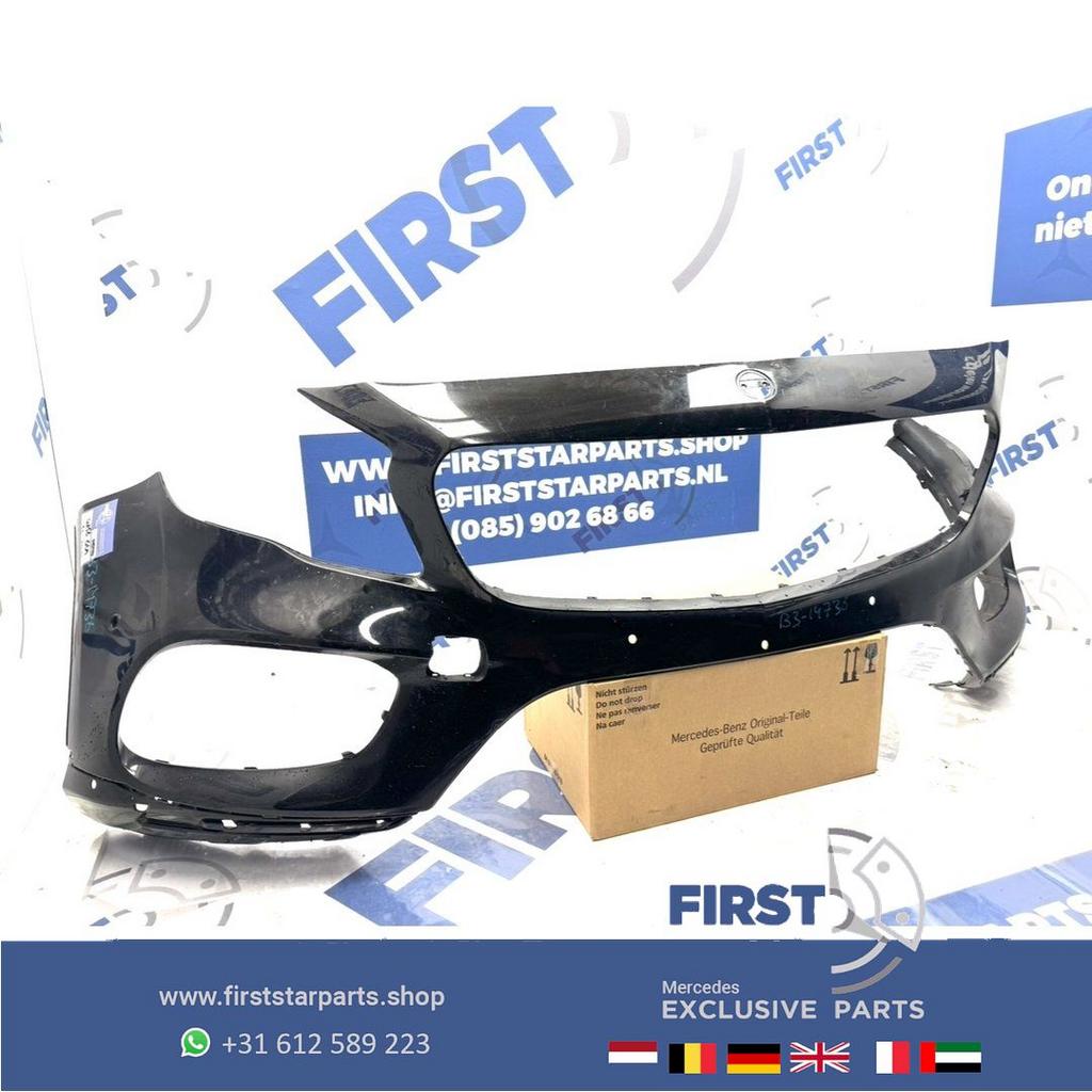 W156 FACELIFT GLA AMG VOORBUMPER ZWART WIT ROOD GRIJS ZILVER, Gebruikt, -, Voor, Ophalen of Verzenden