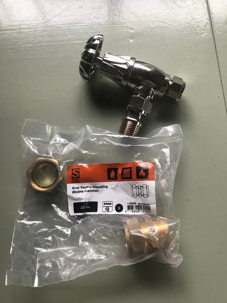 Radiator knop., Minder dan 30 cm, Radiator, Nieuw, Minder dan 60 cm