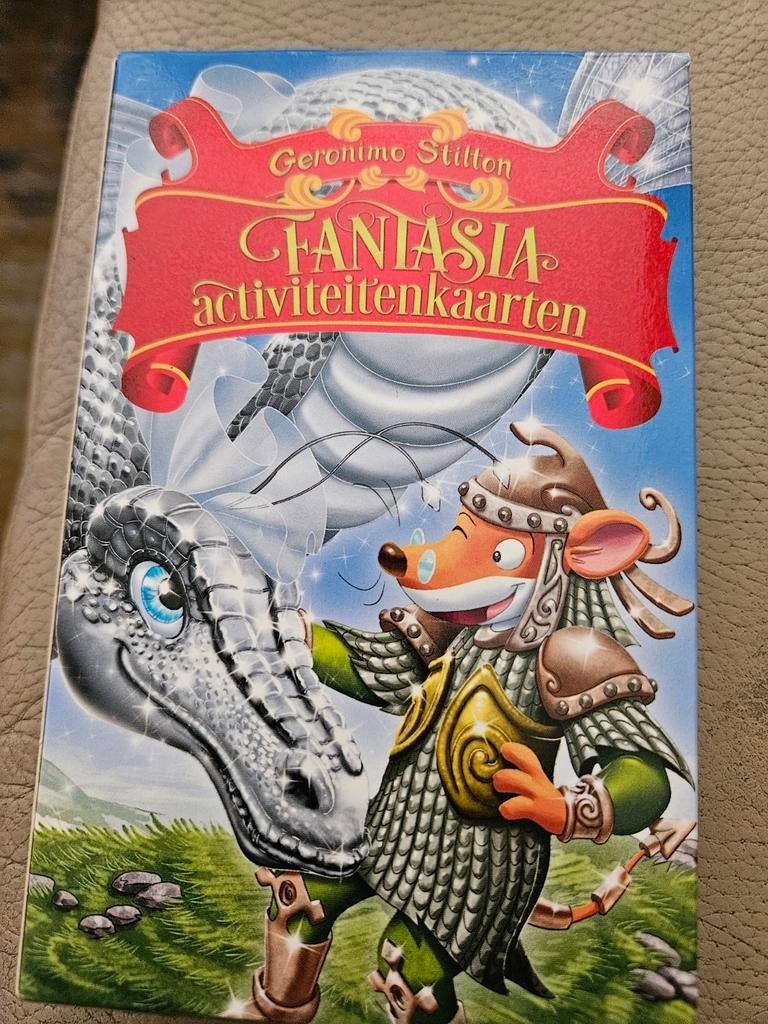 Geronimo Stilton Fantasia Activiteitenkaarten, Boeken, Ophalen of Verzenden, Zo goed als nieuw, Geronimo Stilton, Fictie algemeen