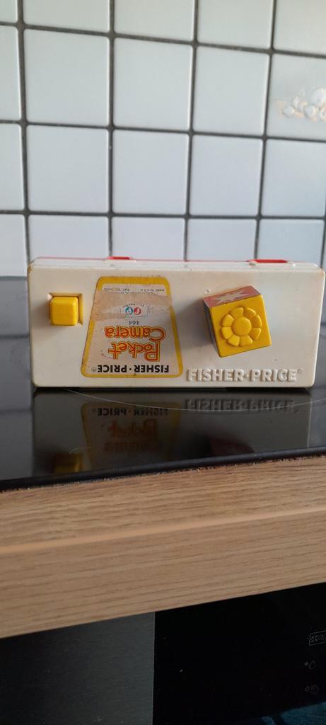 Fisher Price fotocamera jaren 70, Kinderen en Baby's, Speelgoed | Fisher-Price, Gebruikt, Speelset, Ophalen of Verzenden
