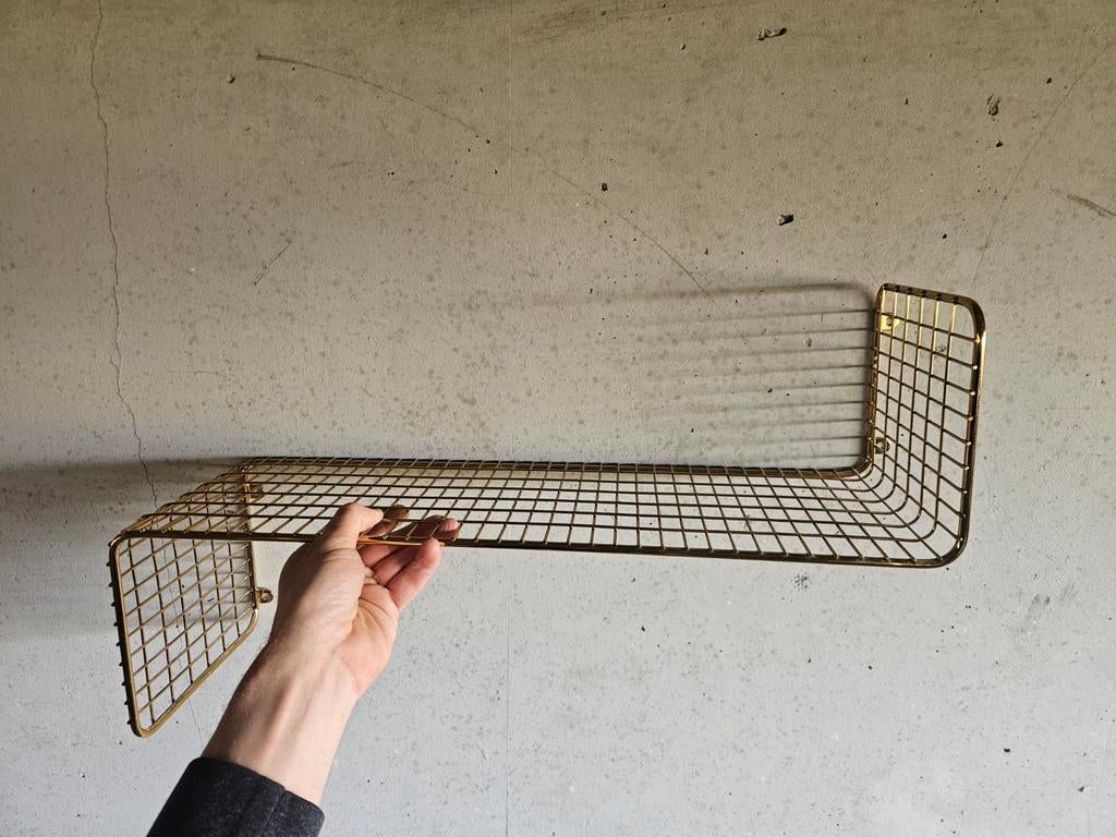 Gouden wandrek IKEA Svenshult, Huis en Inrichting, Woonaccessoires | Wandplanken en Boekenplanken, Ophalen of Verzenden, Zo goed als nieuw