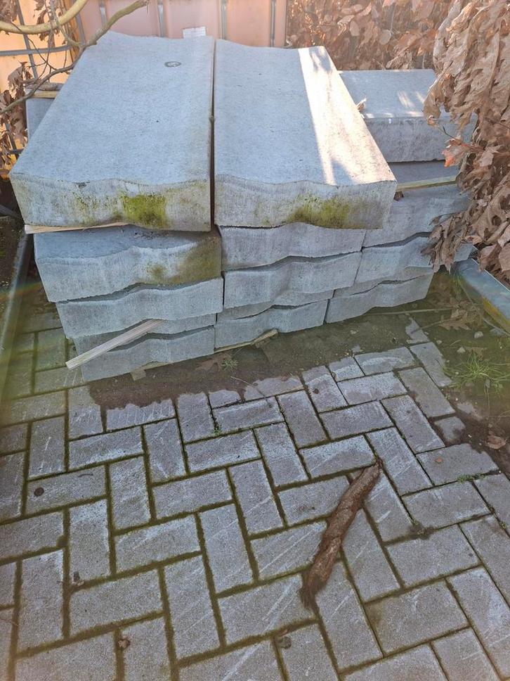 Molgoot beton 14m1, 40cm breed, 12cm hoog, holling 2cm, Tuin en Terras, Tegels en Klinkers, Nieuw, Overige typen, Beton, Ophalen