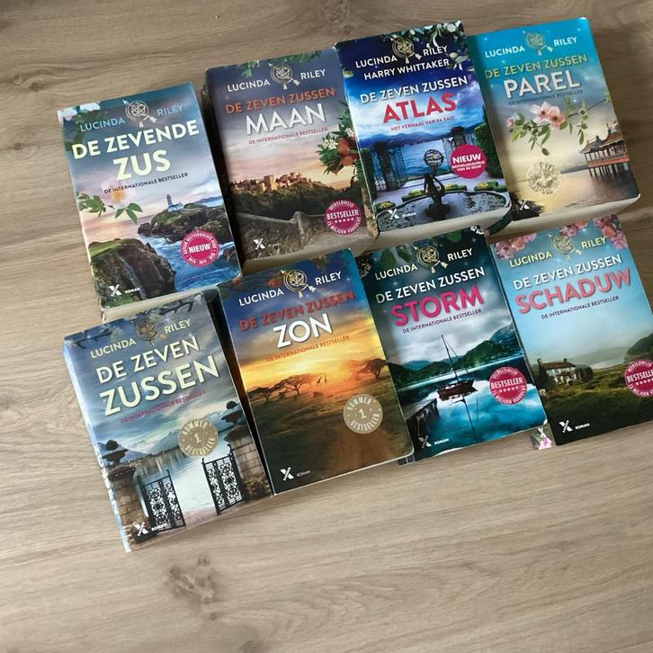 De Zeven Zussen serie - Lucinda Riley, Boeken, Romans, Gelezen, Ophalen