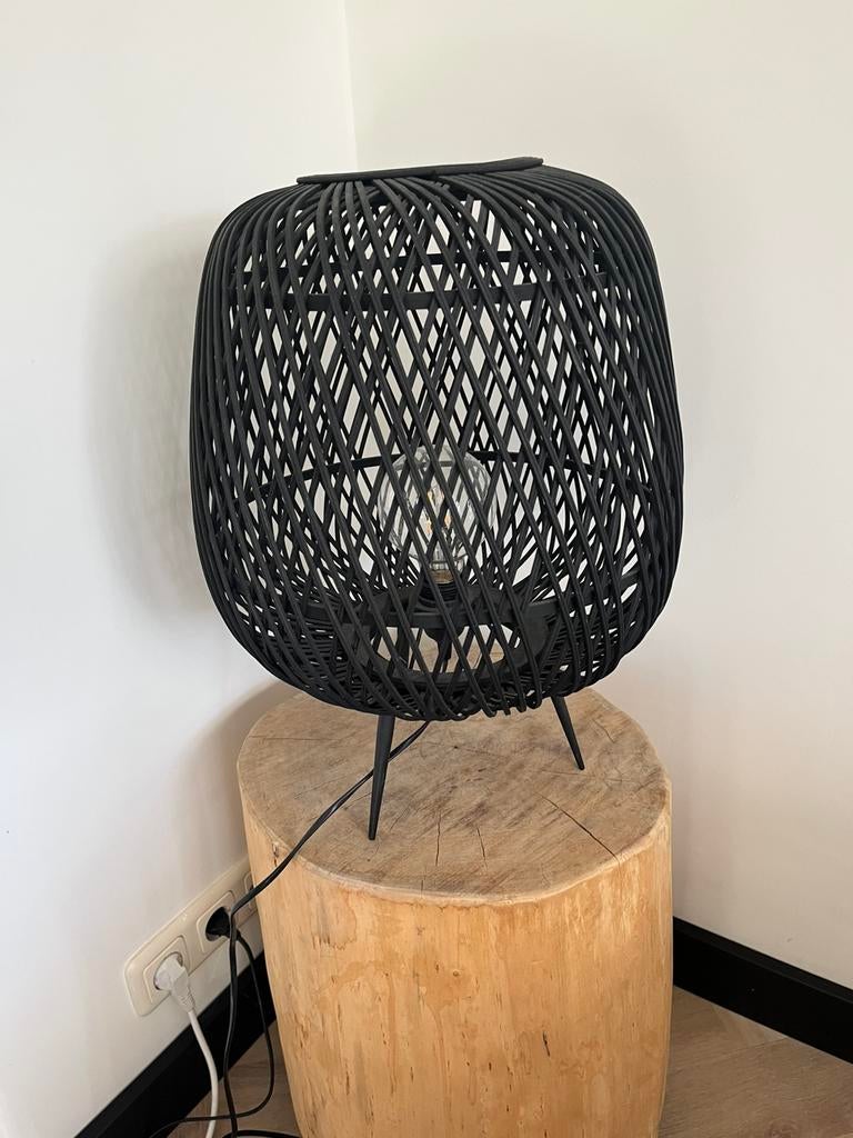 WOOOD tafellamp moza, Ophalen, Zo goed als nieuw, Overige materialen, Minder dan 50 cm