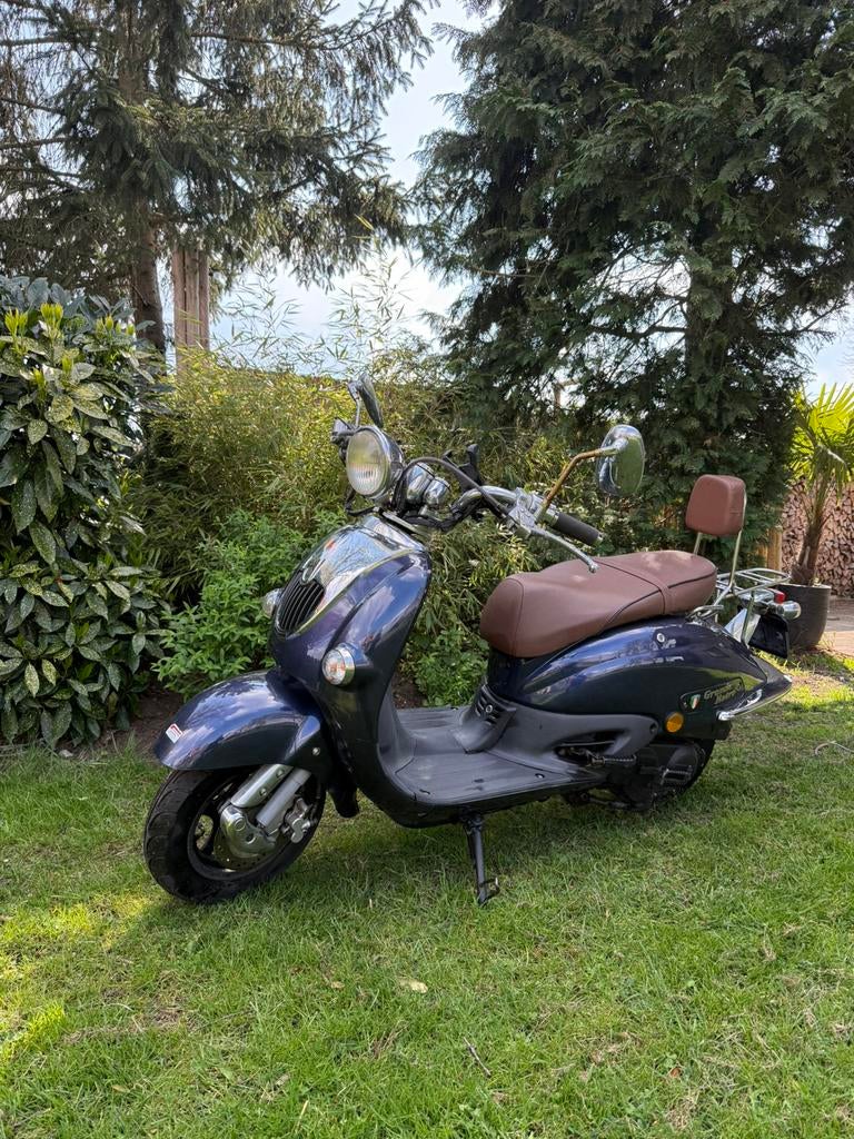 retro scooter, Ophalen, Gebruikt, Benzine, 50 cc