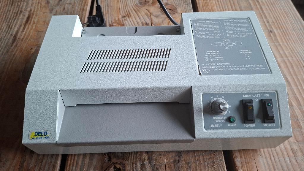 Lamirel Miniplast lamineerapparaat, ., Ophalen of Verzenden, Zo goed als nieuw, .