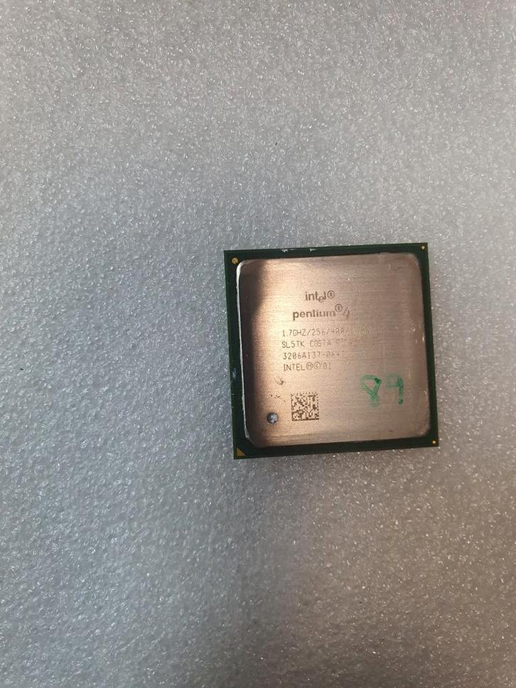 Intel Pentium 4 Processor 1.70GHz/256/400/1.75V, Computers en Software, Processors, Gebruikt, 2-core, Minder dan 2 Ghz, Verzenden