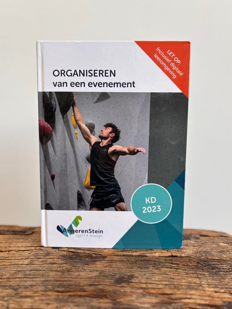 Schoolboek Organiseren van een evenement, Boeken, Ophalen of Verzenden, Zo goed als nieuw, Overige niveaus, Overige vakken