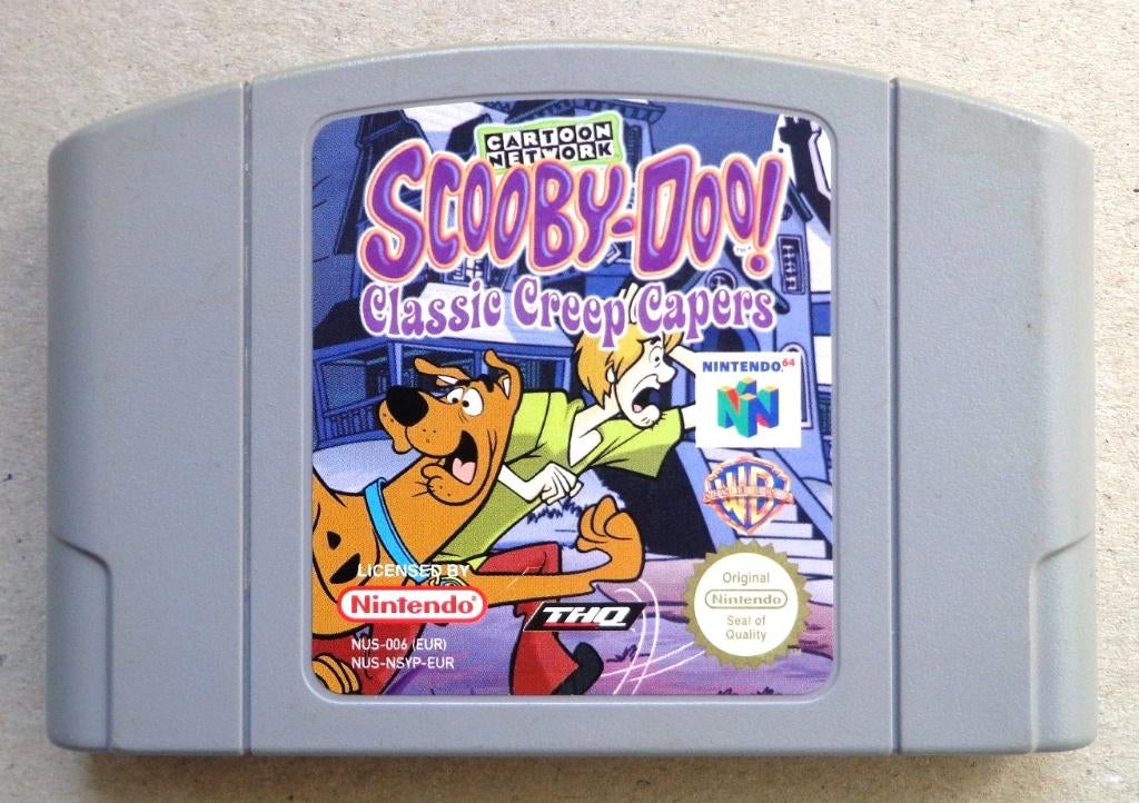 Scooby Doo Classic Creep Capers voor de Nintendo 64, Spelcomputers en Games, Games | Nintendo 64, Gebruikt, Avontuur en Actie