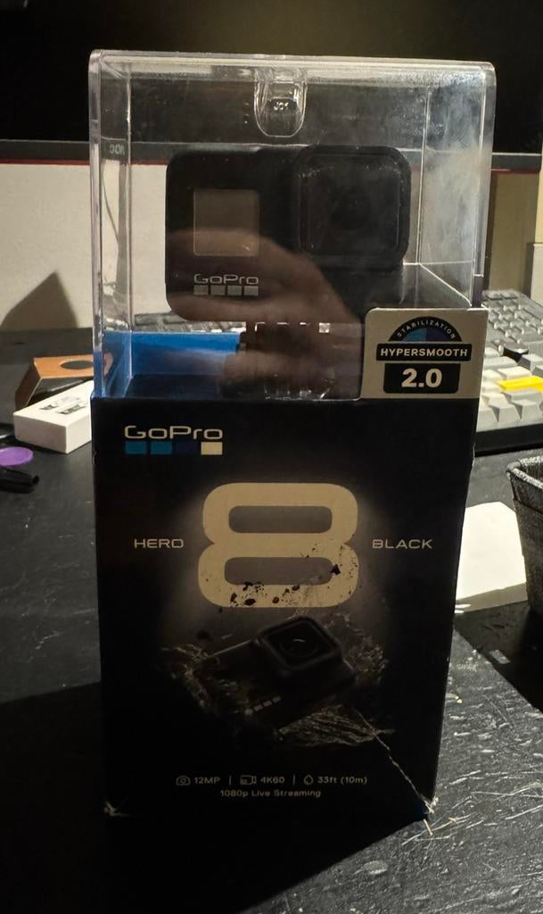 GoPro Hero 8 Zwart, Audio, Tv en Foto, Actiecamera's, Ophalen of Verzenden, Zo goed als nieuw, GoPro