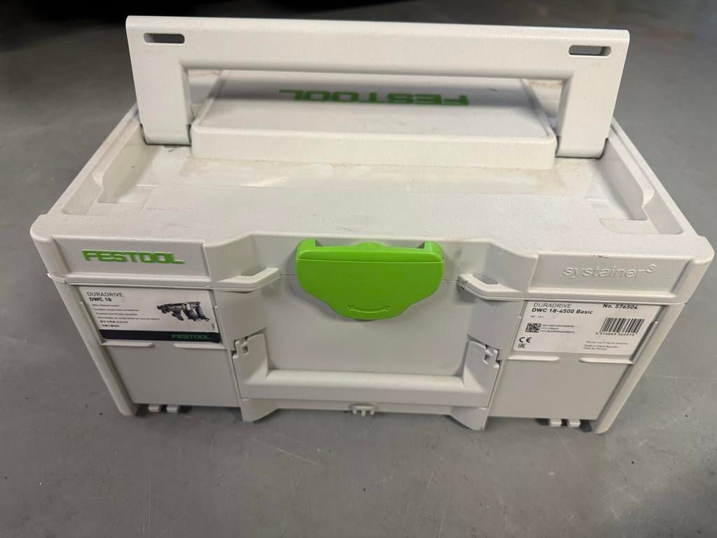 Festool DWC 18-4500 Basic schroefmachine in Systainer, Doe-het-zelf en Verbouw, Gebruikt, Variabele snelheid, Ophalen of Verzenden