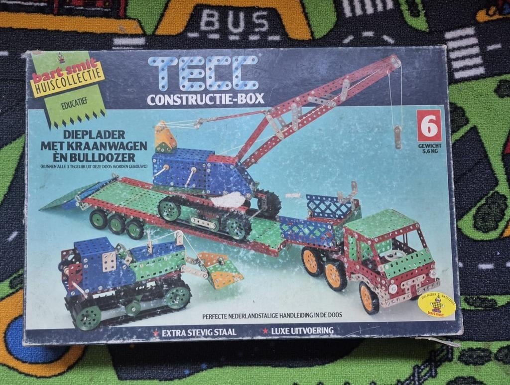 Tecc constructie box, Ophalen of Verzenden, Gebruikt, 1:50 of kleiner