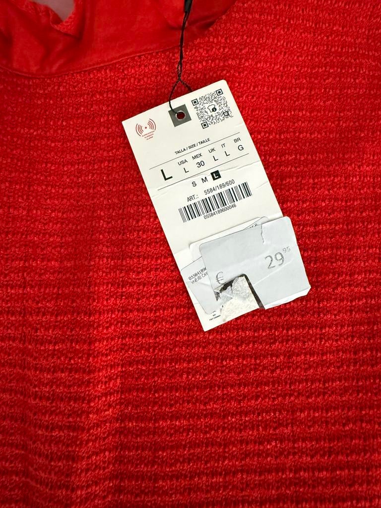 Nieuw Zara jurkje rood maat L, Kleding | Dames, Jurken, Ophalen of Verzenden, Nieuw, Maat 42/44 (L), Rood