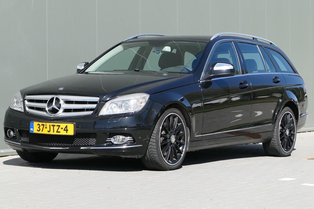 Mercedes-Benz C-klasse Estate 320 CDI Avantgarde, Auto's, Mercedes-Benz, Euro 5, Achterwielaandrijving, Zwart, 197 €/maand