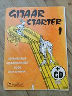 Gitaar Starter Deel 1 inclusief CD - Leer gitaar spelen, Muziek en Instrumenten, Bladmuziek, Les of Cursus, Ophalen of Verzenden