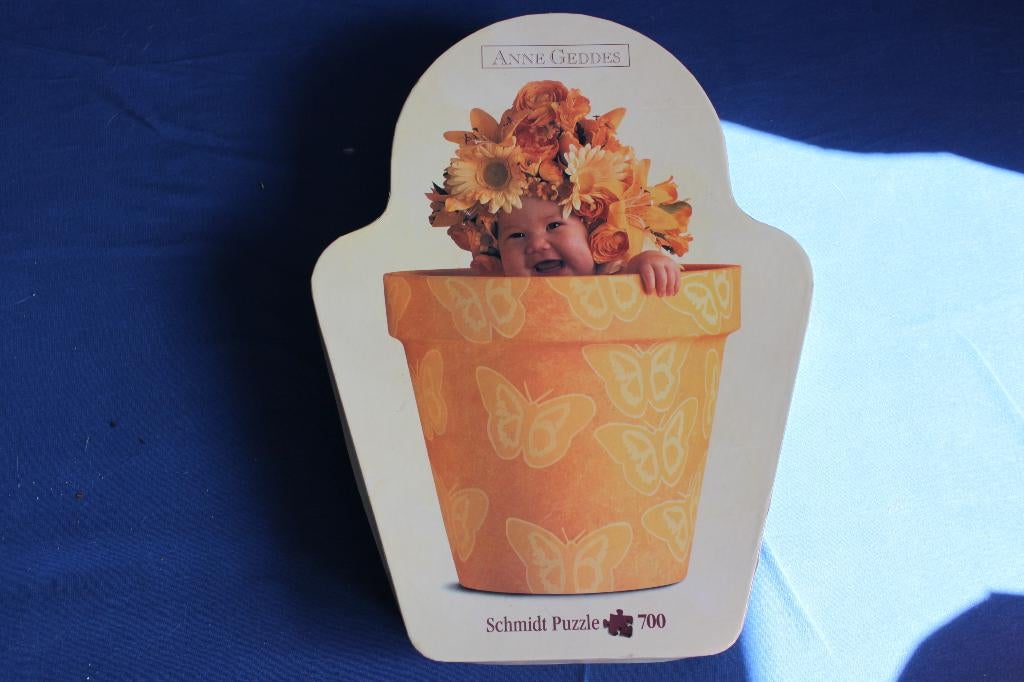 anna geddes puzzel 700 stukjes, Ophalen of Verzenden, 500 t/m 1500 stukjes, Zo goed als nieuw, Legpuzzel