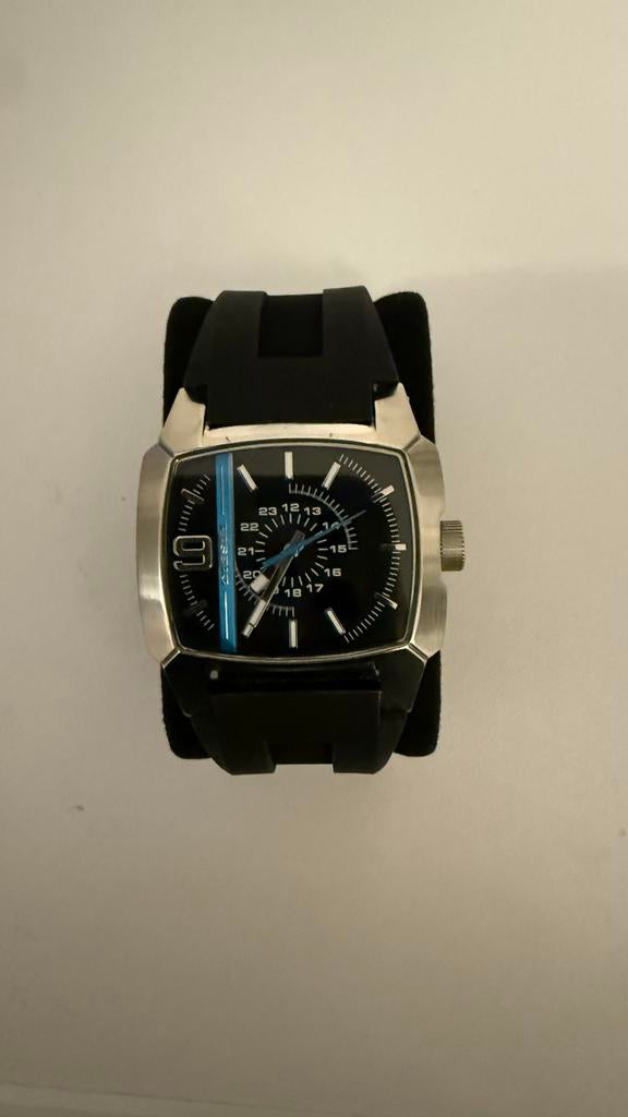 Vintage Diesel horloge DZ-1131, Overige merken, Gebruikt, Staal, Polshorloge