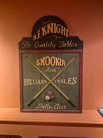 Vintage R.F. Knight Snooker & Billiard Tables Bord, Sport en Fitness, Biljarten en Poolen, Ophalen of Verzenden, Gebruikt, Overige typen