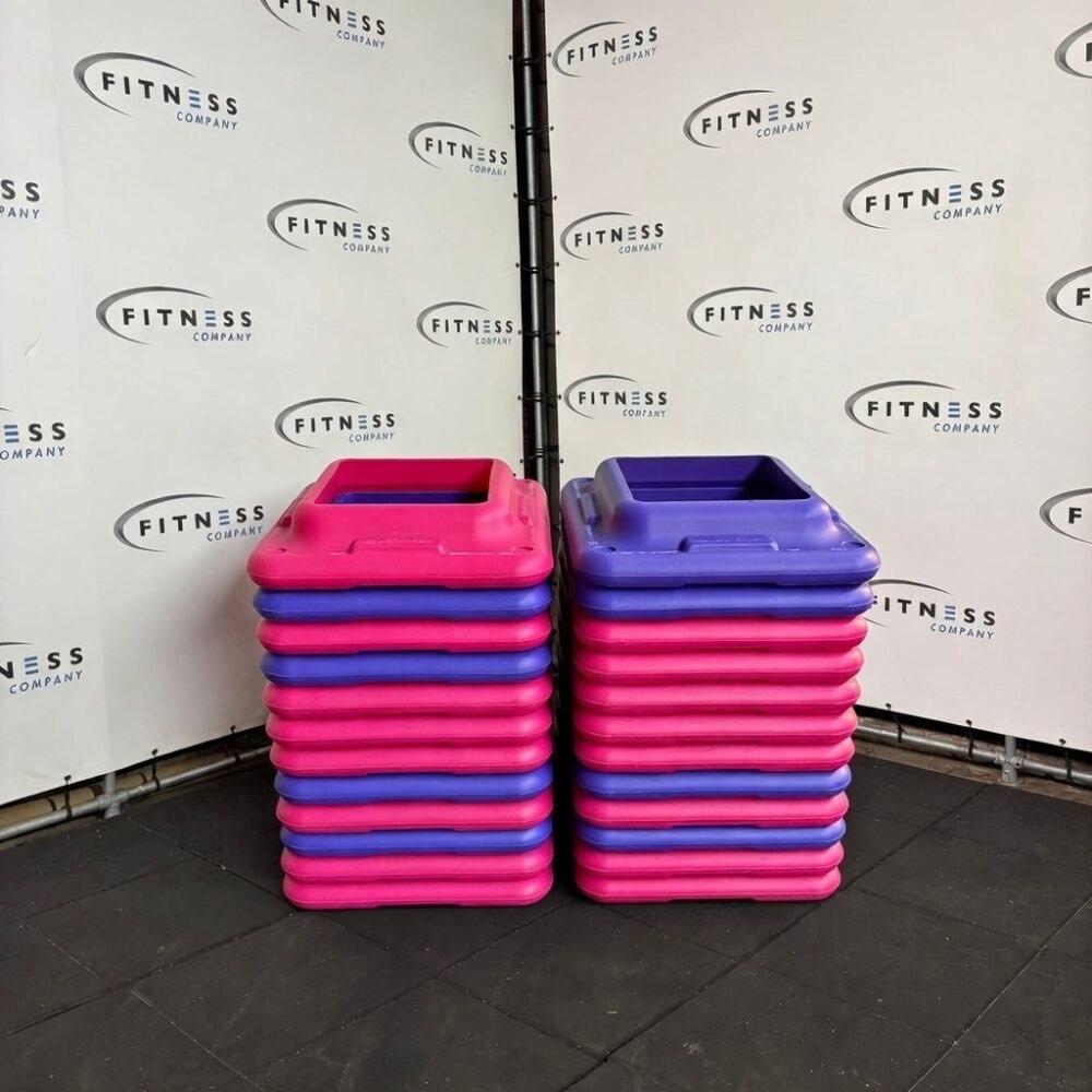 Reebok - Stepblok + Verhogerblokken, Sport en Fitness, Ophalen of Verzenden, Gebruikt, Benen, Stepbank