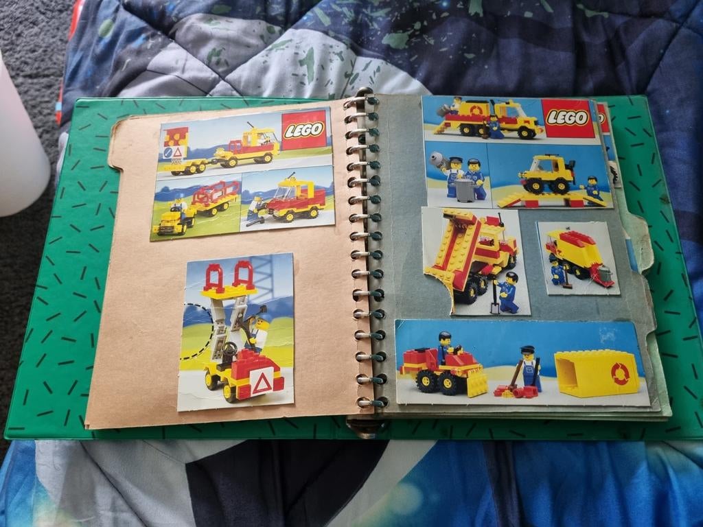 Vintage LEGO plakboek, Gebruikt, Overige thema's, Lego, Overige typen