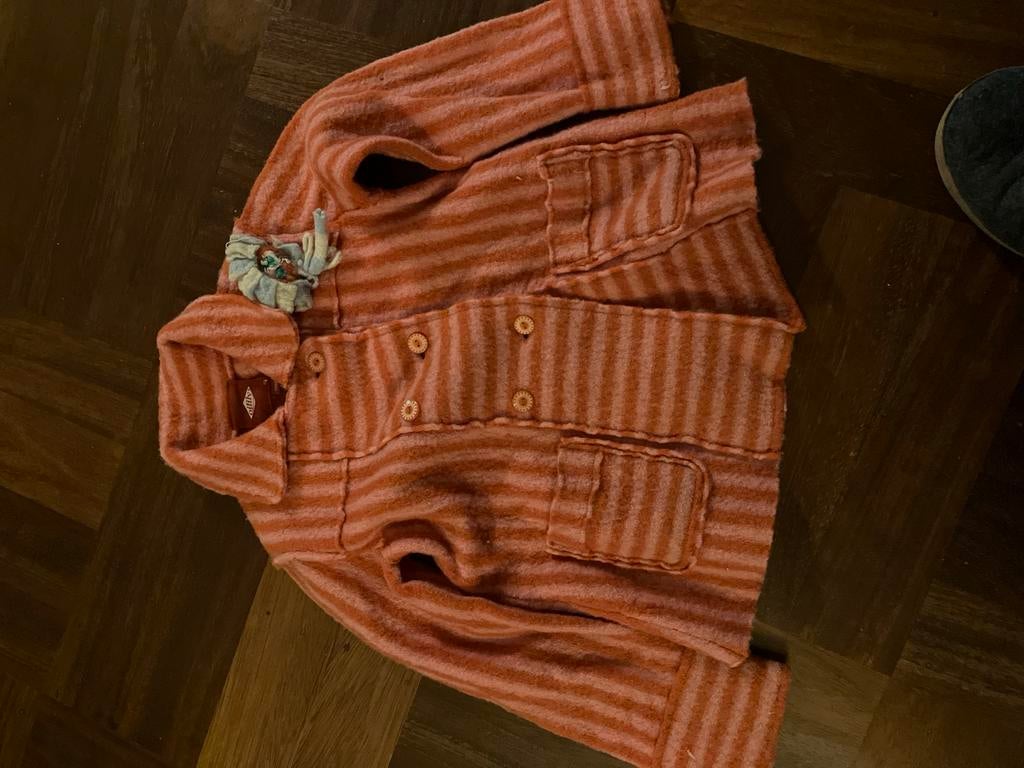 Oilily gestreept jasje maat 92, Ophalen of Verzenden, Gebruikt, Meisje, Jas