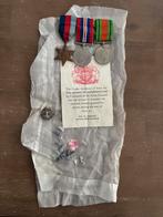Britse medaille set Gordon Highlanders, Ophalen of Verzenden, Engeland, Lintje, Medaille of Wings