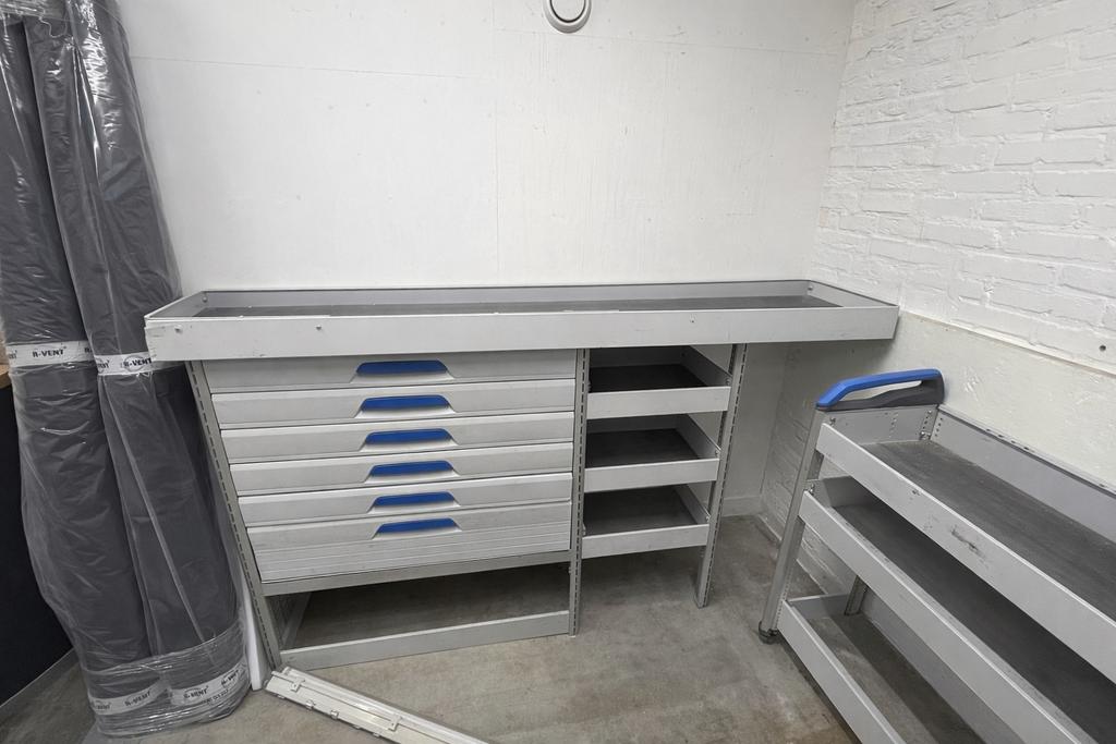 Mooi sorteersetje met lades en opbergvakken, Huis en Inrichting, Kasten | Ladekasten, Gebruikt, 100 tot 150 cm, 5 laden of meer